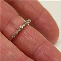 Anello Vidali Gioielli Donna in Oro bianco Zircone ANOR-38-34 - ANOR-38-34